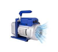 Pompe à vide de réfrigération 1 étage avec/sans jauge collecteur .8CFM-12CFM réfrigérant climatisation entretien cvc Haute efficacité(4CFM 1-4 HP Gauge)