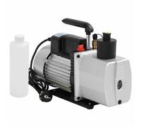 vidaXL Pompe à vide double étage 100 l/min Or G
