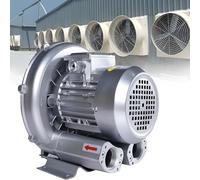 Pompe à Vide Industrielle Haute Pression, Pompe à air sous Vide à Anneau de Pression, aérateurs de fosses septiques, pour étang hydroponique (370 W)