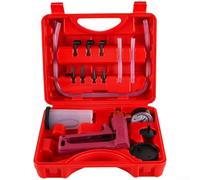 Pompe à vide manuelle pour réparation de voiture et changement de liquide de frein, kit d'outils en plastique robuste avec forte aspiration pour l'entretien et le bricolage sur différents véhicules