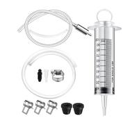 Pompe à vide manuelle pour voiture - Moto - Pompe à liquide de frein - Kit d'extraction de 12 pièces pour vidange de voiture, atelier, moto, bateau