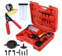 Pompe à Vide Manuelle: Purgeur Liquide De Frein Testeur à Vide, Testeur De Pression De Vider, Purgeur De Frein Testeur De Pompe à Vider Tenu dans La Main avec Adaptateurs pour Moto De Voiture