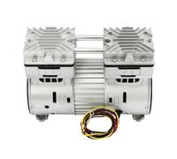 Pompe à Vide Sans Huile, Compresseur D'Air 1400rpm, Silencieuse, Sans Huile, Tête De Compresseur D'Air, Petit Moteur à Tête De Pompe à Air, Pompes à Vide Avec Coussinet En Caoutchouc (110V 800W)