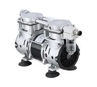 Pompe à vide sans huile, petite pompe d'extraction d'air industrielle, salle d'essai, filtration par aspiration, pression négative silencieuse Pour une utilisation DIY(650H-45L-98Kpa)