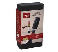 Vacu Vin Pompe à vin Wine Saver Électrique – Vide d'air – 2 bouchons – Noir