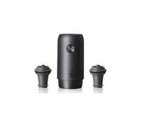 Pompe à vin 2 bouchons noir Vacu Vin 92004606