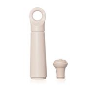 Pompe Loop crème avec bouchon - Vacuvin - Beige - Plastique Beige G