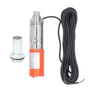 Pompe à vis DC Pompe solaire Submersible en acier inoxydable 48V 400W 60 mètres Lift