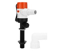 Pompe aération XTEVU, cartouche de pompe à appâts Livewell, compatible avec le réservoir de bateau de pêche, unité d'aérateur submersible, système d'aération marine (12V 1100 GPH)