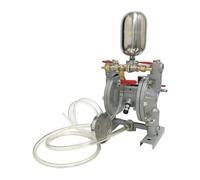 Pompe alternative à diaphragme pneumatique d'encre et de colle de 15L/Min 0.2~0.7MPa BML-10C avec le réservoir tampon,Résistant aux produits chimiques