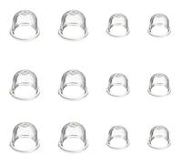 Pompe amorce carburateur 12 pièces 19/22 mm poire d’amorçage pour débroussailleuse et souffleur Label