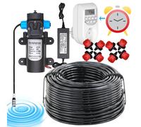Pompe auto-amorçante 60W, système d'arrosage de jardin, alimentation électrique, synchronisation 5-30M, Kits d'arrosage goutte-à-goutte pour plantes, cour, serre G-Pump-1PCS-1Kit