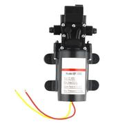Pompe Auto-amorçante À Eau Membrane Haute Pression, Moteur Cc 12V 60W, 4,0 L/Min, Étanche, Automatique, Noire Circulation Dense
