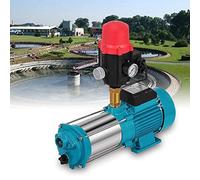 Pompe centrifuge automatique 1300 W - Interrupteur à pression - 4000 l/h - IP44 - Avec manomètre