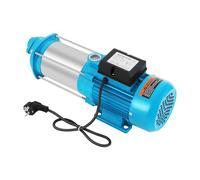 Pompe centrifuge, pompe à eau domestique, pompe de jardin, en acier inoxydable, pompe à eau pour jardin, chapeau, pompes à eau, pompe à eau électrique submersible 4000 l/h, 9,8 bar, avec circuit