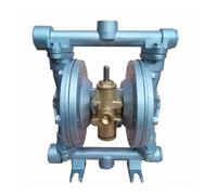 Pompe chimique pompes pneumatiques à Double membrane, 1/2 "19 L/min 5GPM pneumatique en allia d'aluminium pompe carburant liquide traitement de l'eau Débit élevé(QBY-32)
