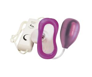 Pompe clitoridienne - stimulation - blanc