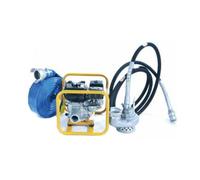 Pompe complète à câble pour chantier PHP80-H - Moteur diesel Hatz 1B20 - PACLITE - PFP80DIESEL