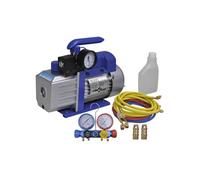 Pompe d aspiration à un étage et manomètres à 4 voies