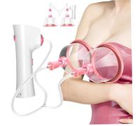 Pompe d'agrandissement du sein grandes tasses, machine à ventouses électrique extra-large pour fesses plus grosses, ventouses pour seins plats et affaissés Pompe d'agrandissement du sein