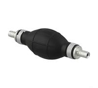 Pompe d'amorçage de carburant poire de 10 mm pour essence, diesel et eau, avec valve unidirectionnelle, fabriquée à partir de caoutchouc et de PVC pour un transfert de liquide fiable (1 pièce)