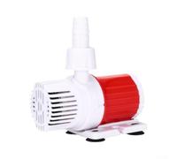 Pompe d'aquarium en plastique 12 V double mode d'admission pour plastique | Entrée latérale inférieure commutable, installation flexible, élimination efficace des déchets, double angle de circulation