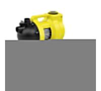 Pompe d'arrosage Kärcher BP 6.000 Garden Set 1000 W pour petits jardins jusqu'à 800 m² Jaune et noir