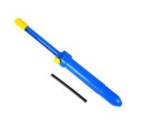 Pompe d'aspiration à dessouder - Outil de soudage - Ventouse en étain - Dispositif de retrait - Bleu - Fer à souder à dessouder