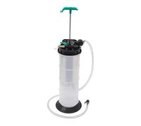 Pompe d'aspiration de liquide, 7,5 l, pompe à vide de vidange d'huile, aspirateur pneumatique manuel avec réservoir transparent, 4 tuyaux pour voiture, moto, bateau, agriculture, vidange précise de