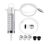 Pompe d'aspiration de liquide de frein | Pompe d'aspiration d'huile, kit d'extraction de 12 pièces pour vidange d'huile de voiture, atelier, moto, bateau