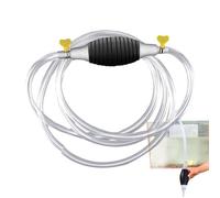 Pompe d'aspiration de liquide manuelle - Pompe à main à ventouse de liquide, conception portable avec tuyau de siphon, équipement de travail de jardin, irrigation, compatible avec tondeuse à gazon, ou