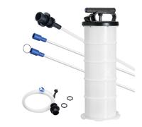 Pompe d'aspiration d'huile 6,5L - Aspirateur d'huile manuel Ø200x550mm - Pompe de vidange d'huile pour voiture - Pompe manuelle d'aspiration de liquide - Pour aspirer l'huile moteur, l'huile de transm