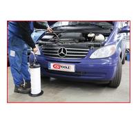 Pompe d'aspiration par vide 9,5L avec 4 sondes KS TOOLS - 160.0790