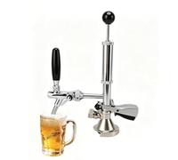 Pompe de baril 4 pouces,robinet de fût en acier inoxydable,tête de bière réglable,pompe de pique-nique portable,idéale pour la bière maison, les pique-niques,les mariages et les réunions de famille