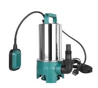 Pompe de bassin - Pompe à eau - Pompe immergée - Pompe de fontaine - 1100W - Pour eau propre et sale - Avec interrupteur à flotteur automatique - 16.50