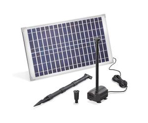 Pompe de bassin solaire 25 W avec module solaire 875 l/h - Hauteur de refoulement : 2,4 m - Série professionnelle - 101913