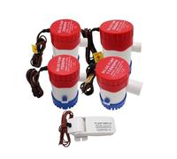 Pompe de cale 350/500/750/1100gph 12/24VDC, règle, pompe à eau utilisée dans les bateaux, hydravions, camping-cars, péniche(Float switch)