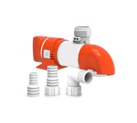 Pompe de cale automatique à détection de temps, pompe de drainage à aspiration horizontale for bateau de Yacht DC 12V/24V(12V Time Sensing)