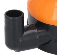 Pompe de cale électrique 45W haut lift 25 mm calibre Faible bruit Marine Bateau de plongée Marais