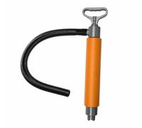 Pompe de Cale Kayak Pompe Manuelle Pompe à Main Pompe d'Évacuation avec Sortie Latérale et Poignée Confortable Matériaux EVA Adaptée au Kayak Canoë, Noir, Petit Environ 460g