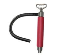 Pompe de Cale Kayak Pompe Manuelle Pompe à Main Pompe d'Évacuation Tuyau Flexible Construction EVA Sortie Latérale Poignée en D Convient au Canoë, Jaune, Standard