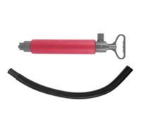 Pompe de Cale Manuelle pour Kayak, Pompe à Eau Portable Rouge | Pompe à Eau Manuelle, Plastique Léger, Poignée Ergonomique, Vidange Rapide, pour Kayak et Hatch