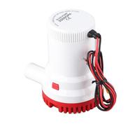 Pompe de cale marine submersible robuste 2000 GPH élimination de l'eau haute capacité pour coques de bateaux réservoirs d'appâts étangs piscines spas plastique ABS 12 V 24 V DC (24V)