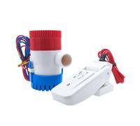 Pompe de cale pompe à eau 12V 24V 1100gph 750gph for navires hydravions RV péniches pompe de cale interrupteur à flotteur(12V1100GPH andSwitch)