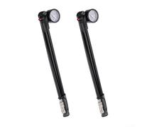 Pompe de choc de fourche avant en aluminium avec mètre, poignée ergonomique facile à utiliser, jusqu'à 300 PSI pour une performance optimale (B)