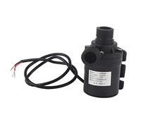 Pompe de circulation d'eau chaude DC 24V, G 1/2 pouce d'énergie solaire Bouchage sans balais aquarium submersible 800l / h 5m Arbre de pompe à eau électrique pour la fontaine