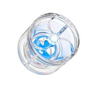 Pompe de circulation pour aquarium - Circulateur submersible 4,9 x 4,3 cm, fonction de lueur à débit réglable, système d'oxygénation de l'eau | Aération de l'étang d'aquarium avec utilisation pour l'e