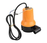 Pompe de circulation submersible électrique 4500LH pour irrigation marine et fontaine avec 6 1,5 m de profondeur de fonctionnement et résistance à la température (24 V)