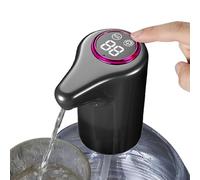 Pompe de distribution d'eau - Distributeur d'eau chaude et froide électrique pour extérieur | Corps en ABS et tuyau en PVC avec un écran LCD convivial, pompe à boire pour randonnée, voyage, camping
