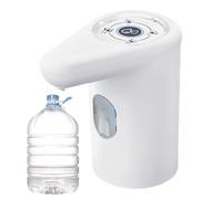 Pompe De Distribution d'eau pour Bouteille - Rechargeable par USB Portable À 2 Trous - Pompe distributrice pour bonbonne d'eau | pour Maison Cuisine Camping Pique-Nique Bureau Voyage Camping-Car